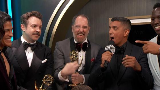 Ted Lasso Cast REACTS to 2022 Emmy Wins