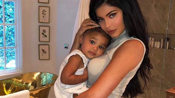 Stormi Webster Couldn't Be Cuter in Patience Test - E! Online