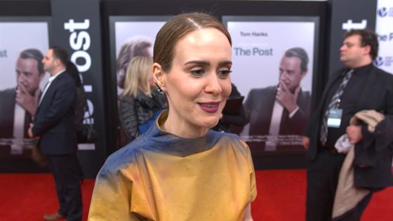 Sarah Paulson Talks Working With "Extraordinary" Actors