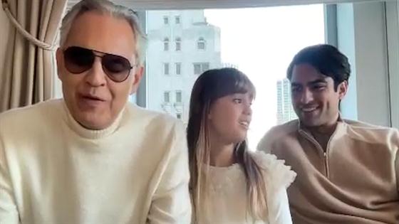 Andrea Bocelli children: Who are Matteo, Amos and Virginia Bocelli