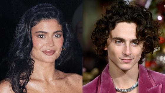 Kylie Jenner Supports Timothée Chalamet At Wonka Event