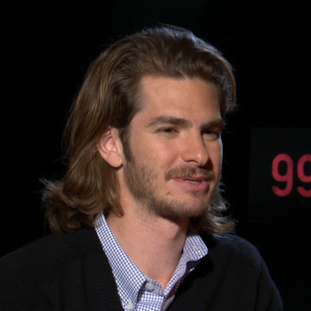 Why Andrew Garfield Is Growing Out His Hair - E! Online