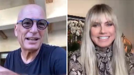 Heidi Klum & Howie Mandel Amazed By Spoken Word Artist