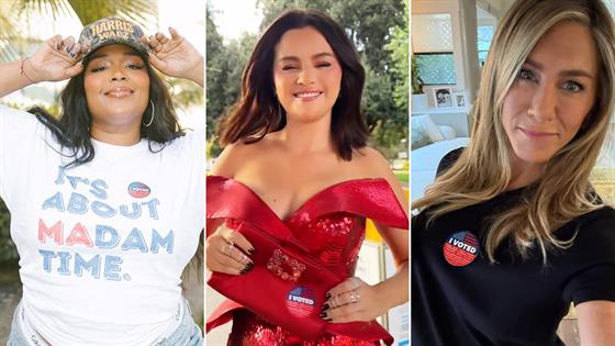 Selena Gomez, Jennifer Aniston and More Stars Who’ve Voted in 2024 U.S. Presidential Election