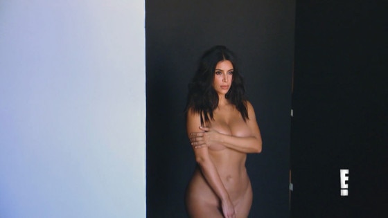 Kardashian in the nude