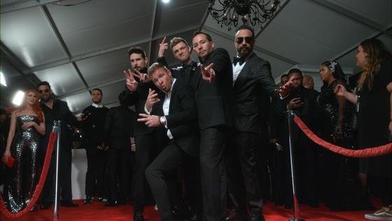 Backstreet Boys 2019 Grammy Awards Glambot
