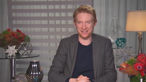 Domhnall Gleeson on Princes William & Harry Being On Set