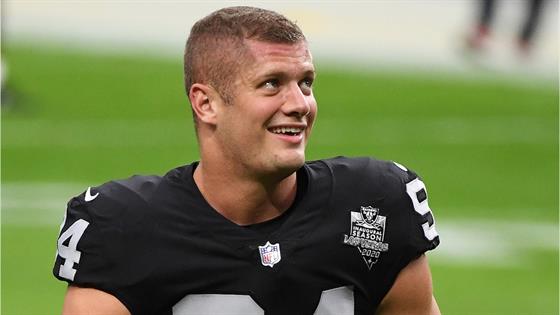 Carl Nassib, first openly gay active NFL player, says he's dating someone  'awesome'