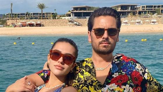 Scott Disick and Amelia Hamlin Cuddle Up on a Boat Ride