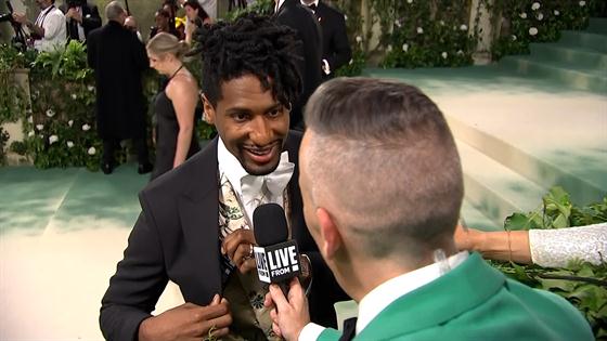 2024 Met Gala: Jon Batiste Had What in His Pocket?